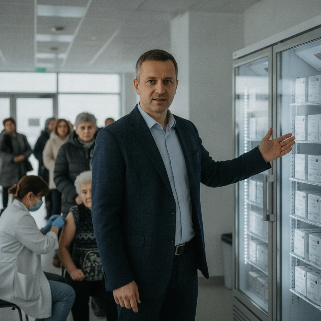 Vaccin antigripal în România: 175.000 de doze, distribuite în două etape