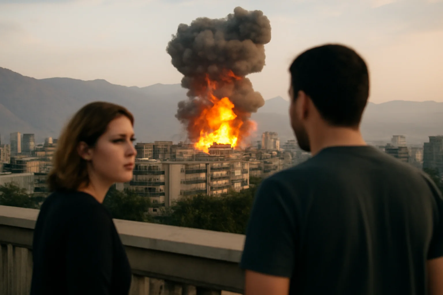 VIDEO / Explozie majoră în Teheran după un raid israelian preventiv asupra Iranului