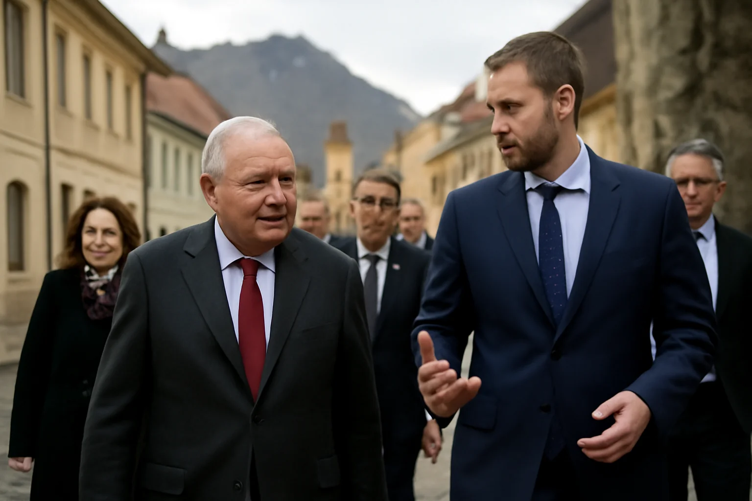 Vizită de prestigiu la Brașov: Delegatia germană laudă patrimoniul săsesc