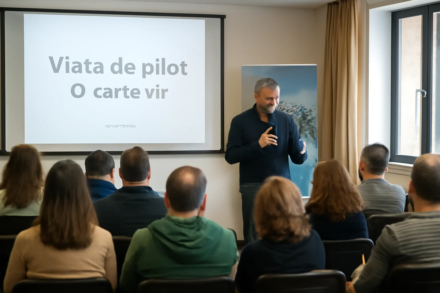 Workshop dedicat aviației, „Viața de pilot – O carte vie”, anunțat la Brașov