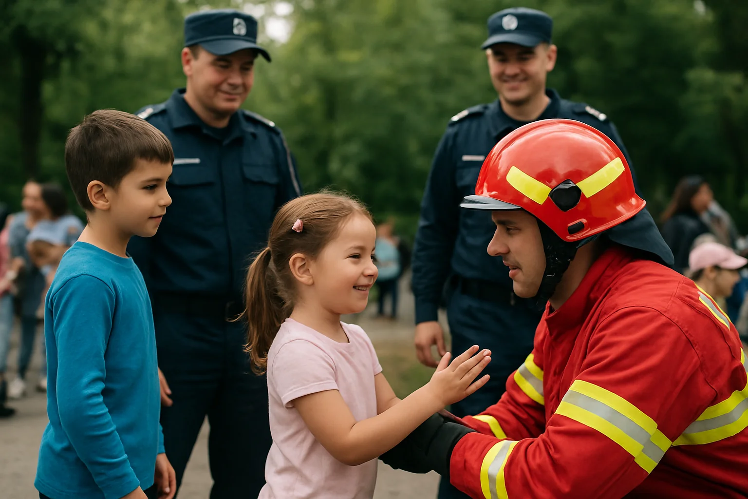 Ziua Copilului la Brașov: Evenimente cu pompieri și jandarmi
