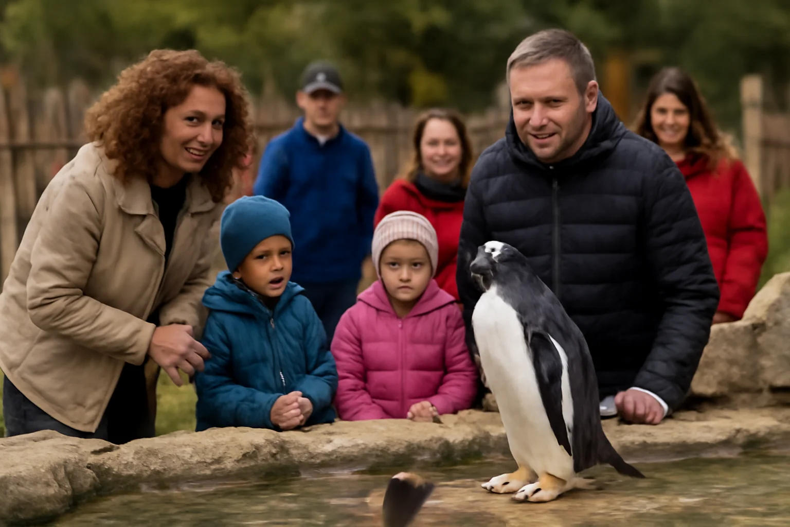 Ziua Pinguinului sărbătorită cu veselie la Zoo Brașov